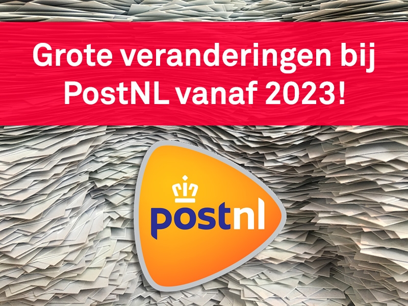 Grote veranderingen post.nl vanaf 2023